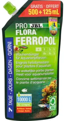 Produktbild von Aquarium - Pflanzendünger JBL PROFLORA Nachfüllpack Wochendünger 625 ml für bis zu 8000L