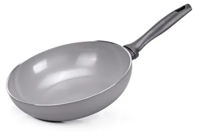 Zdjęcie produktu dla Moneta Melodia, Okrągły, Wok/Patelnia do mieszania, Czarny, Szary, Finegres, Melodia, Aluminium