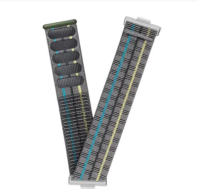 Produktbild von INF Elastisches Nylon-Schlaufenarmband für Huawei Watch Fit 4 Pro Grau