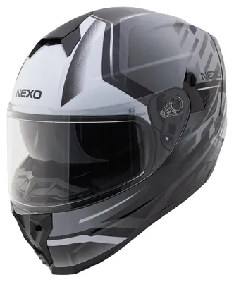 Produktbild von Nexo Integralhelm Comfort II Silber Dekor #26 M