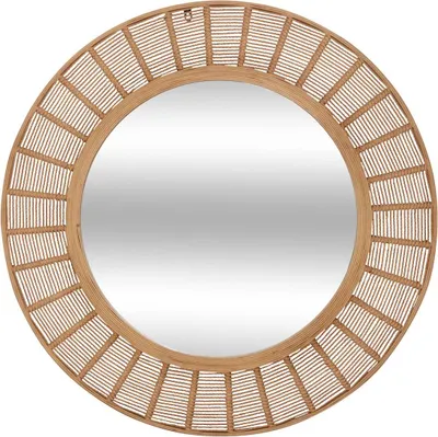 Produktbild von Spiegel zelie d91cm braun - Atmosphera créateur d'intérieur