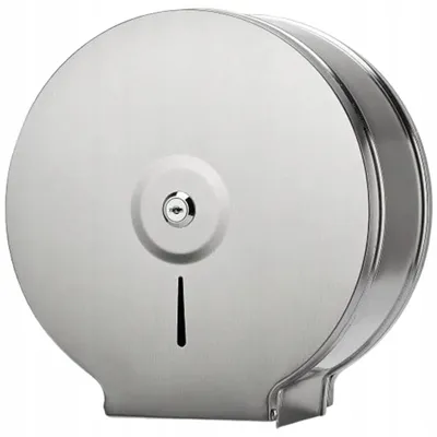 Image de Distributeur de papier toilette Distributeur de papier Dérouleur Papier toilette WC Acier