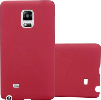 Produktbild von Cadorabo Schutzhülle für Samsung Galaxy NOTE EDGE Hülle in Rot Etui Hard Case Handyhülle Cover