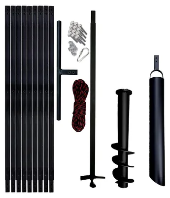 Produktbild von Erdbohrer Brunnenbohrer 10m 120mm mit Plunscher 90mm