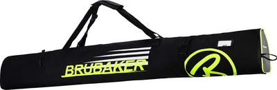 Produktbild von Vak na lyže BRUBAKER Carver Champion pre 1 pár lyží a palíc - Black/Neon Yellow - 170 cm