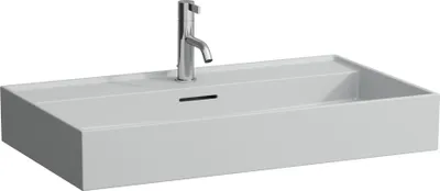 Immagine prodotto di LAUFEN Kartell lavabo à encastrer, 3 trous pour robinet, avec trop-plein, 800x460mm, H8103367591081, H8103367591081