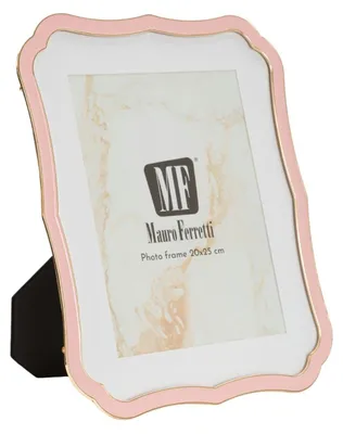 Produktbild von Bilderrahmen Zink Glas 20x25 cm Rosa Mauro Ferretti Margot