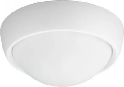 Produktbild von Badezimmerleuchte Deckenleuchte Weiss IP21 Ø 28,7cm Glas LED Tauglich