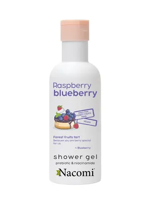 Obrázek produktu pro Gel Na Sprchu Nacomi s Vůní Modrých a Malinových Plodů, 300ml