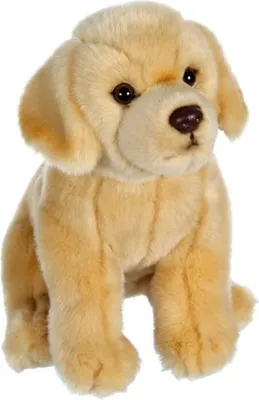 Obrázek produktu pro Plyšový labrador béžový, GIPSY TOYS, sedící, 25 cm