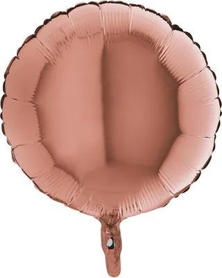Produktbild von 18"/Ø46cm Folienballon Uni | Rosegold
