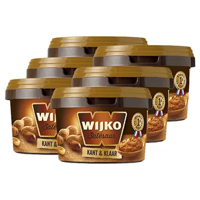 Produktbild von Wijko - Erdnusssauce (Servierfertig) - 6x 520g
