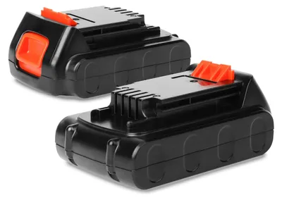 Image de CELLONIC 2x Batterie pour Outil Compatible avec Black & Decker GTC1845L20, STC1820CM, STC1840EPC, BL1518 - (2000mAh, 18V)
