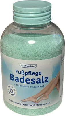 Produktbild von Vitawohl Fußpflege Badesalz 600 g