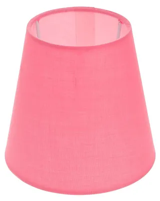 Stoff-Lampenschirm Macaronfarbe, 14x14x13 cm, für Kronleuchter