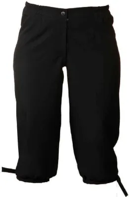 Produktbild von O9477-40-42 schwarz Damen Kniebundhose Mittelalter-Pirat Gr.40-42