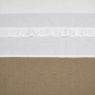 Produktbild von Meyco Bettlaken  Ruffle White