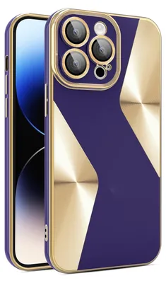 Produktbild von Für Apple iPhone 15 Pro Max Electroplating Silikon TPU Handy Hülle mit Kamera Schutz