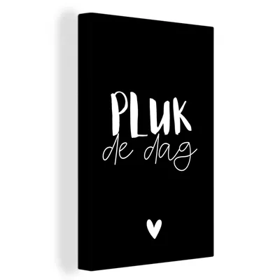 Obrázek produktu pro OneMillionCanvasses® Malba na plátně Nástěnná malba na plátně - Využij dne - Přísloví - Carpe diem - Citáty - 40x60cm