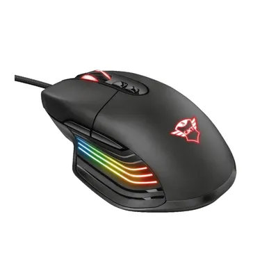 Zdjęcie produktu dla Trust GXT 940 Xidon, Po prawej stronie, Optyczny, USB Typu-A, 10000 DPI, Czarny