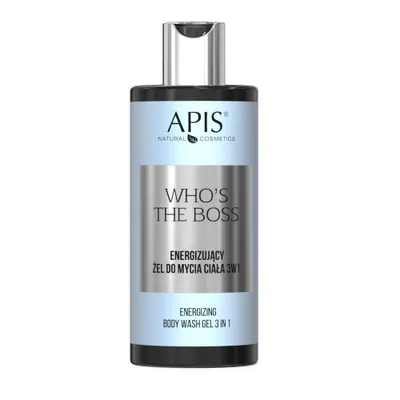 Image de Gel douche masculin et rafraîchissant 3en1 au parfum vif Apis - 300ml