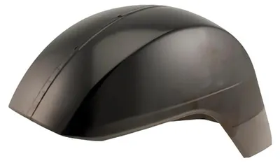 Productafbeelding van Beschermplaat spatbord voorzijde, zwart, voor Vespa P, PX 80, 125, 150, X, E