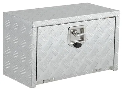 Produktbild von Truckbox Aluminium Abschließbar Deichselbox Alu Kiste Anhängerbox