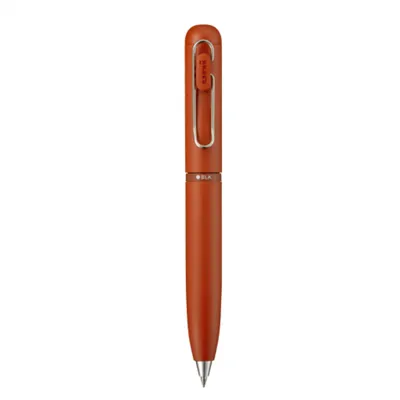 Produktbild von Mitsubishi Pencil Uni-ball One 3 Dreifarbiger Gel-Kugelschreiber - 0,5 mm - Ziegelrot