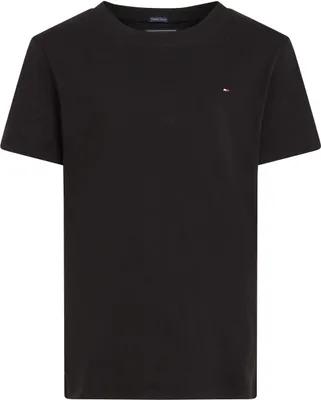 Immagine prodotto di Maglietta a maniche corte da bambino Tommy Hilfiger, girocollo, colore nero (Meteorite), taglia 1