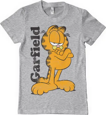 Produktbild von Garfield T-Shirt - Small - HeatherGrey