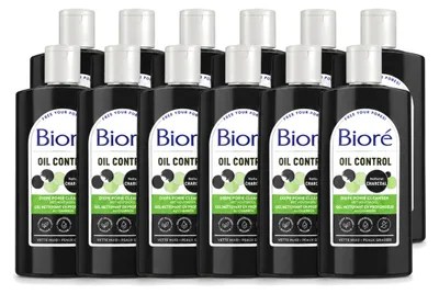Produktbild von 12 x Bioré Houtskool Reinigingsgel – Tiefenreinigendes Gesichtsgel – 200 ml - Vorteilspackung - 12 Stücke