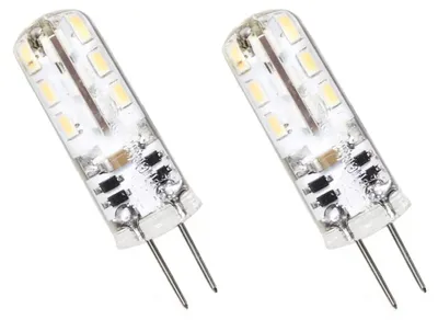 Produktbild von Spectrum G4 LED Stecklampe 1,5W 95lm 3000K Warmweiß 12V 2 Stück