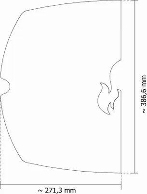Produktbild von Grillrost Set Edelstahl passend für Weber Q100 Q200 Q300 Q1000 Q2000 Q3000, Größe:Q2xx Grillplatte Flame