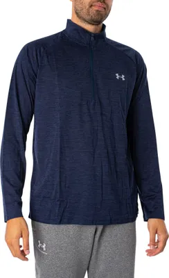 Produktbild von Under Armour Tech Langarm-Oberteil mit 1/2-Reißverschluss, Blau M