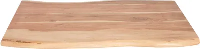 Produktbild von Tischplatte Baumkante Akazie Natur 80 x 60 cm CURT