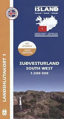 Produktbild von IRK 01 Sudvesturland / Süd-West-Island Regionalkarte 1 : 200 000