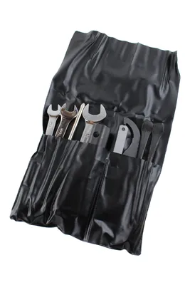 Produktbild von 10-teilige Werkzeugtasche im original Look für Moped und Motorrad Simson  S50, S51, S53, S70, SR50, SR80, KR51, KR51/1, KR51/2, SR4-1, SR4-2