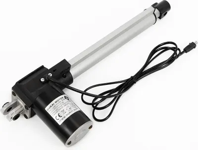 Obrázek produktu pro Relaxační křeslo Lineární pohon – 24V DC motorový pohon – zdvih 230 mm – nosnost 600 kg – rychlost 5 mm/s – IP44 – provozní teplota -5 až +50 °C – indigo
