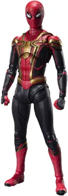 Zdjęcie produktu dla S.H. Figuarts Spider-Man: No Way Home Figurka akcji Spider-Man (zintegrowany kombinezon) Final Battle Edition 15 cm