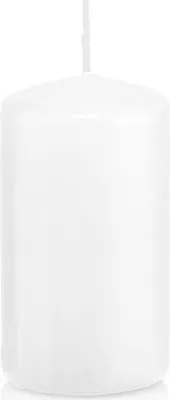Produktbild von Wiedemann Stumpenkerzen Weiß 80 x Ø 38 mm, 24 Stück