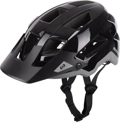 Produktbild von Oxford Altius Fahrradhelm - Fatbike-Helm - E-Bike-Helm - Glänzend Schwarz - EN1078 - Größe - L/XL (58-62 cm)