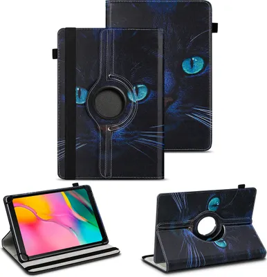 Produktbild von Tablet Tasche für Samsung Galaxy Tab A 10.1 2019 Hülle Schutzhülle 360° DrehbarFarben:Motiv 3