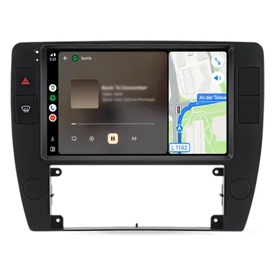 Produktbild von Android Autoradio Für VW Passat B5 2000-2005 Wireless CarPlay Android Auto WiFi GPS Navi RDS DSP DAB+ BT 9 Zoll 2+64GB
