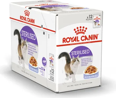 Immagine prodotto di Royal Canin Feline Portionsbeutel Multipack Sterilised in Gelee 12x85g