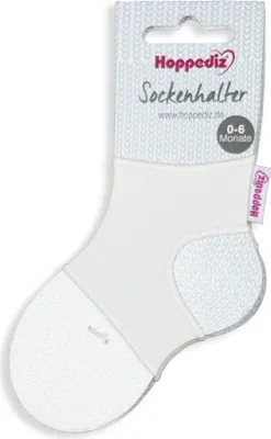 Produktbild von HOPPEDIZ Babysocken Sockenhalter creme