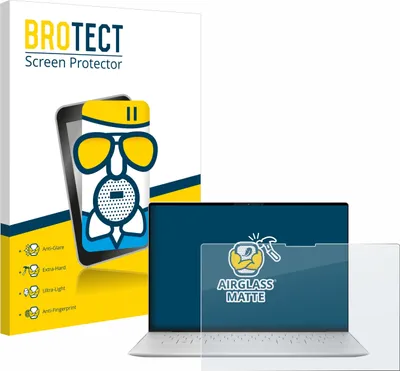 Produktbild von BROTECT Entspiegelungs Schutzglas für Dell XPS 13 9340 2024 Schutzfolie Panzer Folie Glas Display Schutz matt