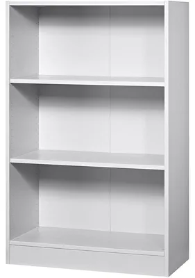 Produktbild von Regal 3 Ordnerhöhen BxTxH 800x400x1270mm Weiß