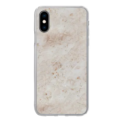 Produktbild von MuchoWow® Handyhülle Schutzhülle Hülle für iPhone X Marmor - Muster - Braun Silikon Softcase Handy Hülle - Handyhülle