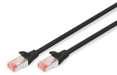 Immagine prodotto di Digitus Cavo patch CAT 6 S/FTP Cavo di rete 10m Nero