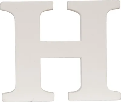 Produktbild von Letter H | 9*8 cm | Natur | MDF | Brief | Clayre & Eef | 62861-H